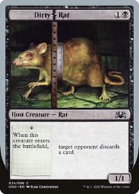 Dirty Rat - Unsanctioned - Magic: The Gathering card