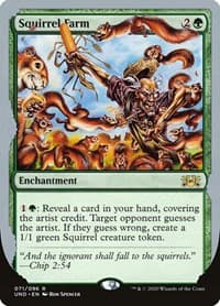 Squirrel Farm - Unsanctioned - Magic: The Gathering card
