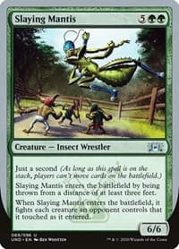 Slaying Mantis - Unsanctioned - Magic: The Gathering card