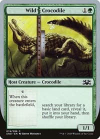 Wild Crocodile - Unsanctioned - Magic: The Gathering card