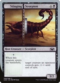 Stinging Scorpion - Unsanctioned - Magic: The Gathering card