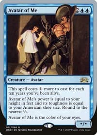 Avatar of Me - Unsanctioned - Magic: The Gathering card
