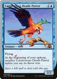 Carnivorous Death-Parrot - Unsanctioned - Magic: The Gathering card