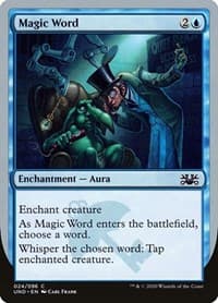 Magic Word - Unsanctioned - Magic: The Gathering card