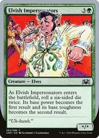Elvish Impersonators - Unsanctioned - Magic: The Gathering card