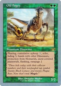 Old Fogey - Unsanctioned - Magic: The Gathering card