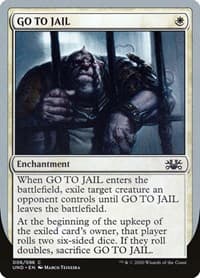 GO TO JAIL - Unsanctioned - Magic: The Gathering card