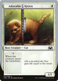 Adorable Kitten - Unsanctioned - Magic: The Gathering card