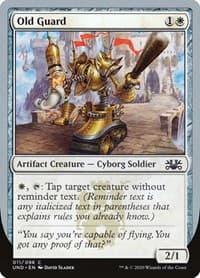 Old Guard - Unsanctioned - Magic: The Gathering card
