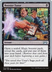 Booster Tutor - Unsanctioned - Magic: The Gathering card