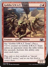 Goblin S.W.A.T. Team - Unsanctioned - Magic: The Gathering card