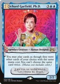 Richard Garfield, Ph.D. - Unsanctioned - Magic: The Gathering card