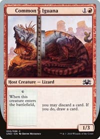 Common Iguana - Unsanctioned - Magic: The Gathering card