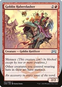 Goblin Haberdasher - Unsanctioned - Magic: The Gathering card