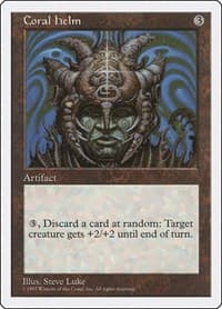 Coral Helm - Fifth Edition - Magic: The Gathering card