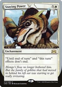 Staying Power - Unsanctioned - Magic: The Gathering card