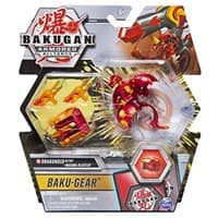 Bakugan Ultra 3-inch Tall Collectible Action Figure - Dragonoid with Transforming Baku-Gear - Armored Alliance - Bakugan TCG card