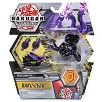 Bakugan Ultra 3-inch Tall Collectible Action Figure - Nillious with Transforming Baku-Gear - Armored Alliance - Bakugan TCG card