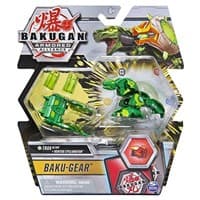 Bakugan Ultra 3-inch Tall Collectible Action Figure - Trox with Transforming Baku-Gear - Armored Alliance - Bakugan TCG card