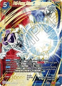 Full-Power Frieza, 100% Overdrive (SPR) - Universal Onslaught - Dragon Ball Super: Masters card