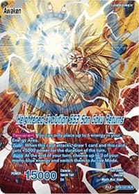 Son Goku // Heightened Evolution SS3 Son Goku Returns - Universal Onslaught - Dragon Ball Super: Masters card