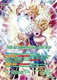 Son Gohan // Father-Son Kamehameha Goku & Gohan Return - Universal Onslaught - Dragon Ball Super: Masters card
