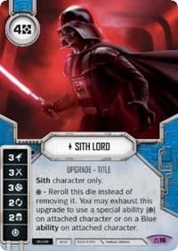 Sith Lord (Card Only) - Covert Missions - Star Wars: Destiny card