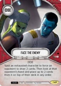 Face the Enemy - Covert Missions - Star Wars: Destiny card