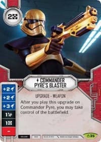 Commander Pyre's Blaster - Covert Missions - Star Wars: Destiny card