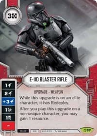 E-11D Blaster Rifle - Covert Missions - Star Wars: Destiny card