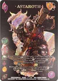 Astaroth (Alt Art) - SoulCalibur VI: Libra of Souls - UniVersus card