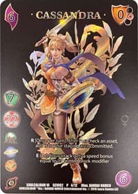 Cassandra (Alt Art) - SoulCalibur VI: Libra of Souls - UniVersus card