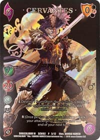 Cervantes (Alt Art) - SoulCalibur VI: Libra of Souls - UniVersus card