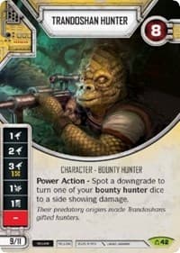 Trandoshan Hunter (Card Only) - Covert Missions - Star Wars: Destiny card