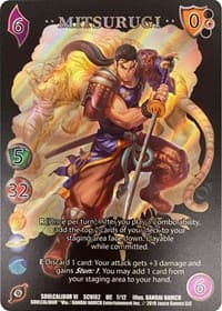 Mitsurugi (Alt Art) - SoulCalibur VI: Libra of Souls - UniVersus card
