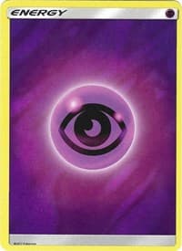Psychic Energy (2017 Unnumbered) (Wave Foil) - Deck Exclusives - Pokemon card