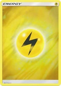 Lightning Energy (2017 Unnumbered) (Wave Foil) - Deck Exclusives - Pokemon card