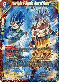 Son Goku & Vegeta, Apex of Power - Universal Onslaught - Dragon Ball Super: Masters card