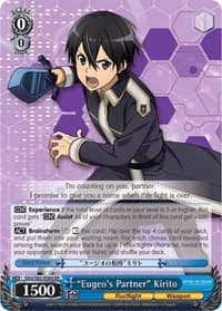 "Eugeo's Partner" Kirito - Sword Art Online -Alicization- - Weiss Schwarz card