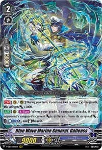 Blue Wave Marine General, Galleass - V-EB12: Team Dragon's Vanity - Cardfight Vanguard card