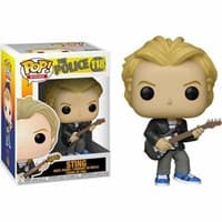 Rocks: The Police - Sting - Pop! Vinyl - Funko card