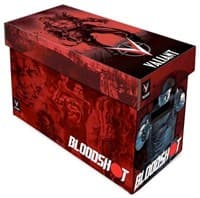 Short Comic Box - Art: Bloodshot - BCW Comic Storage Boxes - Collectible Storage card