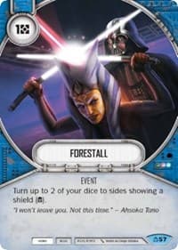 Forestall - Covert Missions - Star Wars: Destiny card