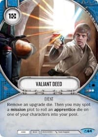 Valiant Deed - Covert Missions - Star Wars: Destiny card