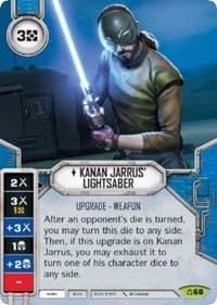 Kanan Jarrus' Lightsaber - Covert Missions - Star Wars: Destiny card