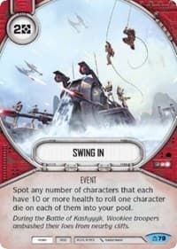 Swing In - Covert Missions - Star Wars: Destiny card