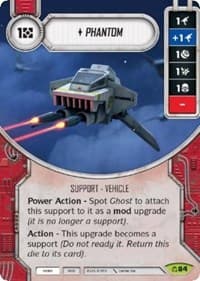 Phantom (Card Only) - Covert Missions - Star Wars: Destiny card