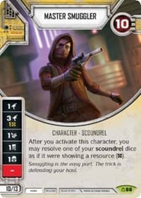 Master Smuggler - Covert Missions - Star Wars: Destiny card
