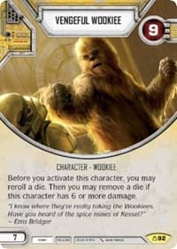 Vengeful Wookiee - Covert Missions - Star Wars: Destiny card