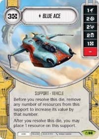 Blue Ace (Card Only) - Covert Missions - Star Wars: Destiny card